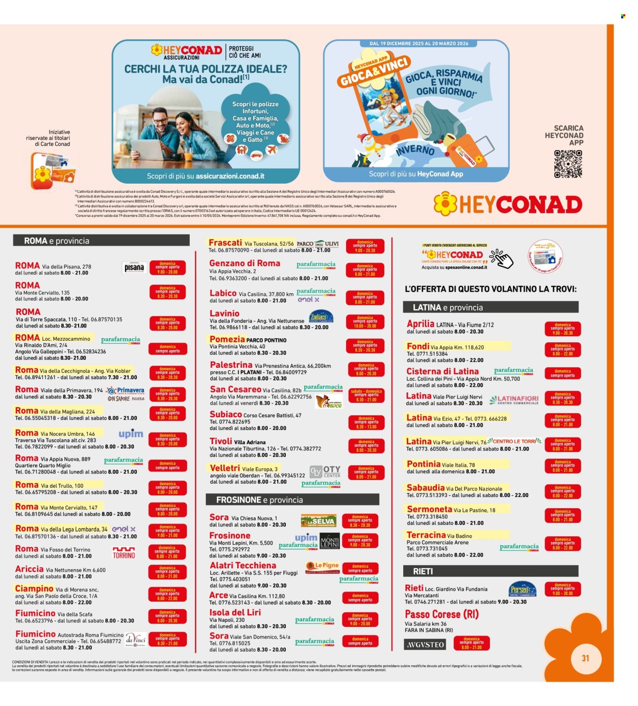 Volantino Conad - 10/12/2025 - 31/12/2025. Pagina 31