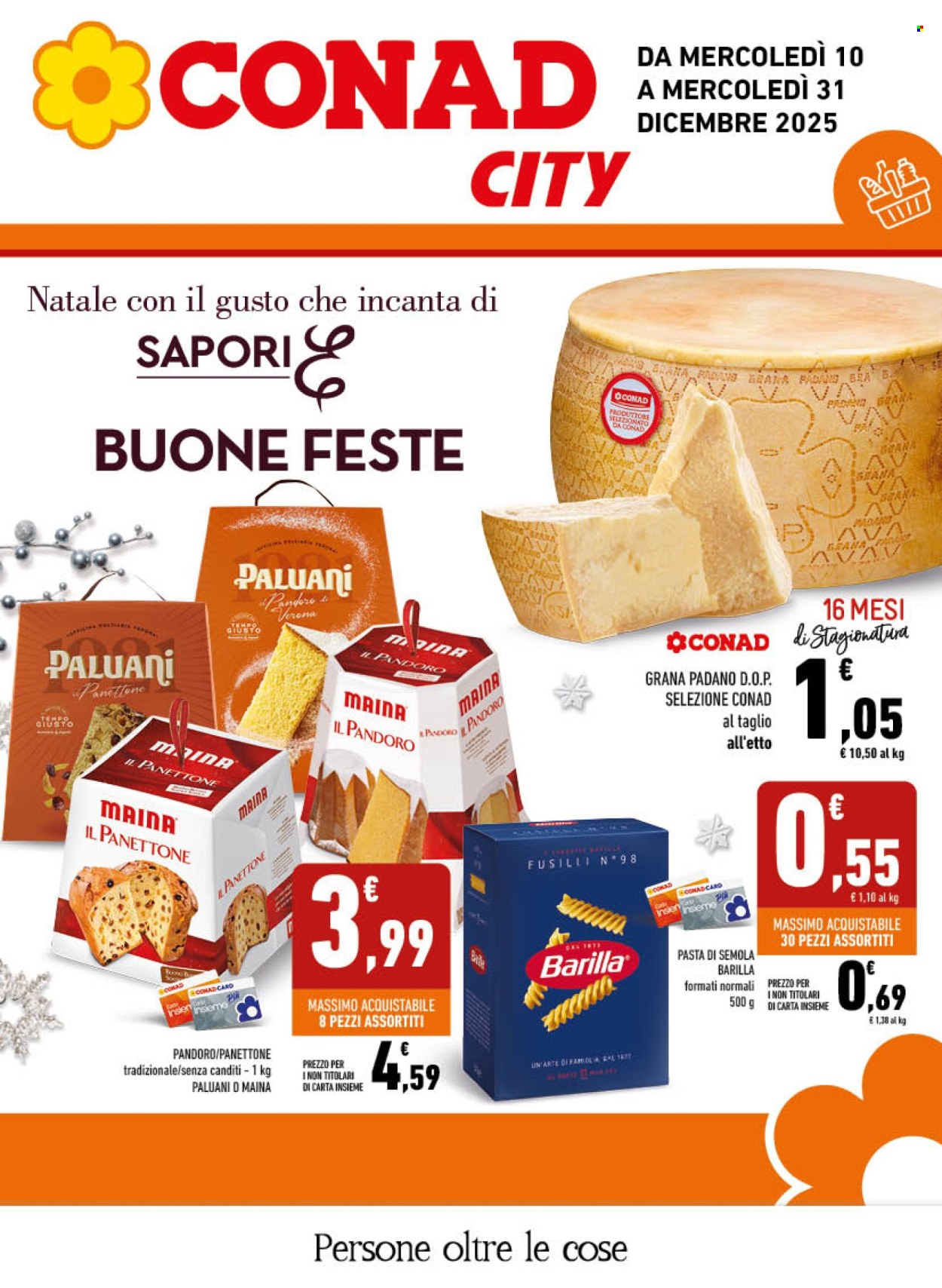 Volantino Conad - 10/12/2025 - 31/12/2025. Pagina 1