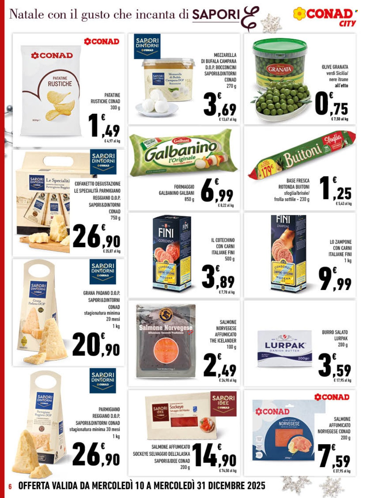 Volantino Conad - 10/12/2025 - 31/12/2025. Pagina 6