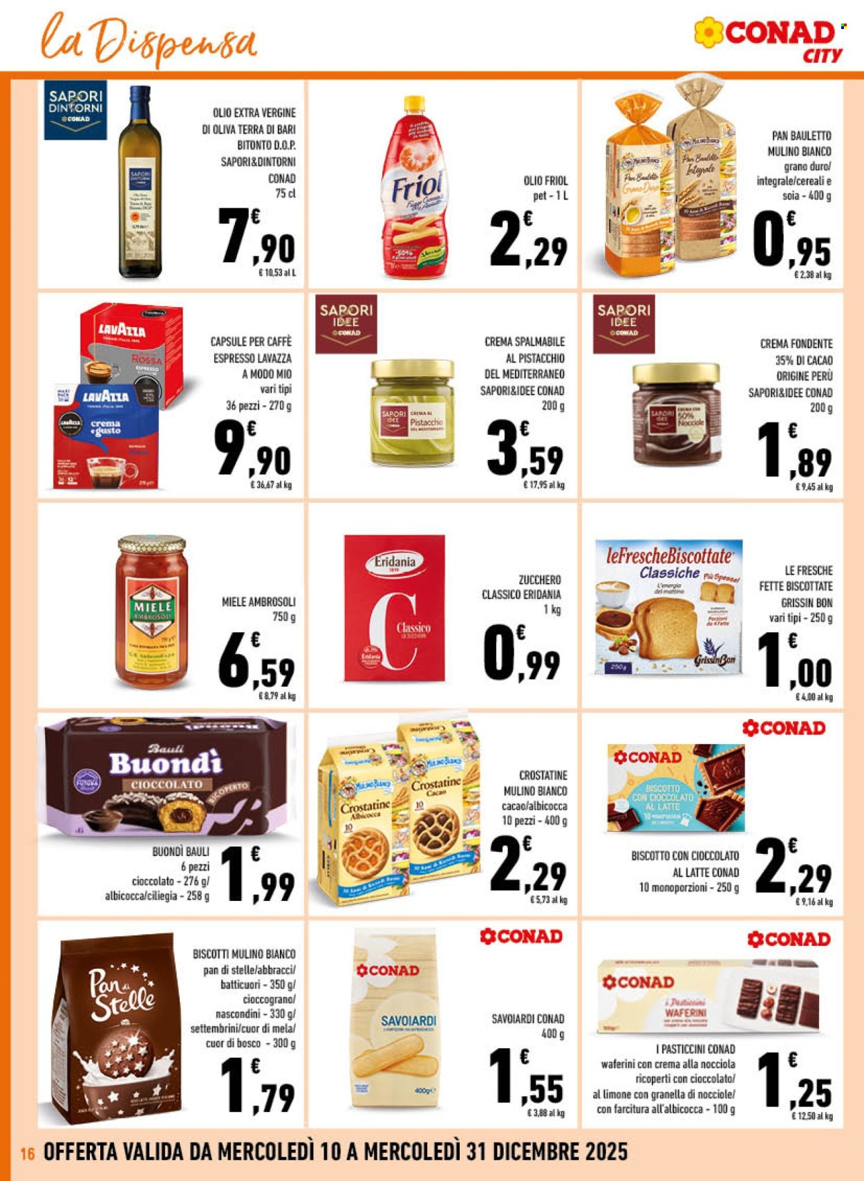 Volantino Conad - 10/12/2025 - 31/12/2025. Pagina 16