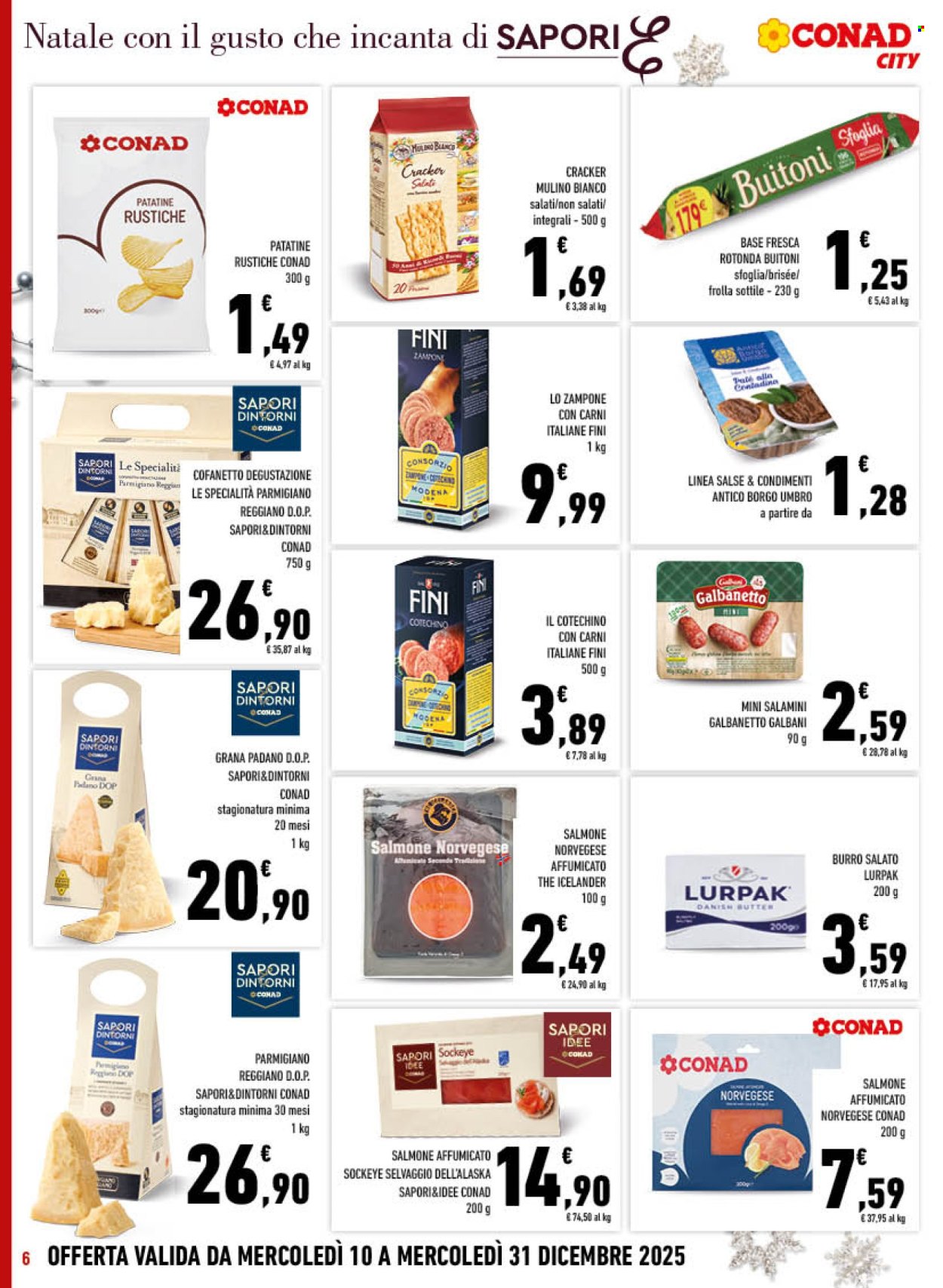 Volantino Conad - 10/12/2025 - 31/12/2025. Pagina 6