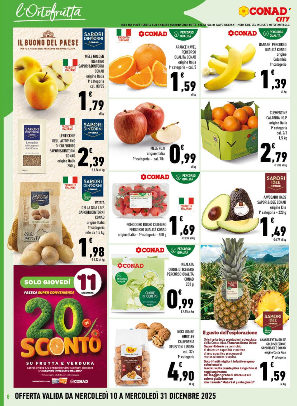 Volantino Conad - 10/12/2025 - 31/12/2025. Pagina 8