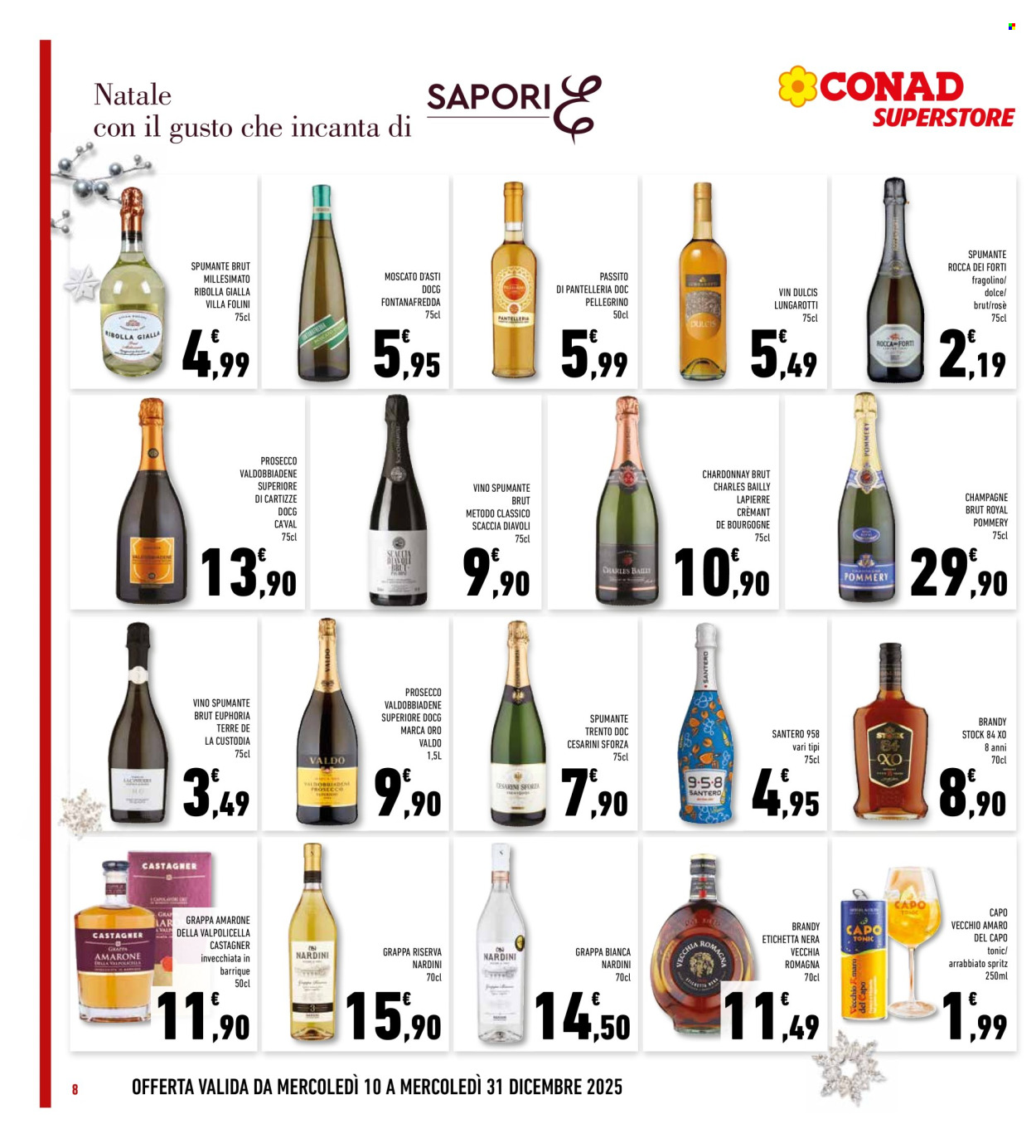 Volantino Conad Superstore - 10/12/2025 - 31/12/2025. Pagina 8