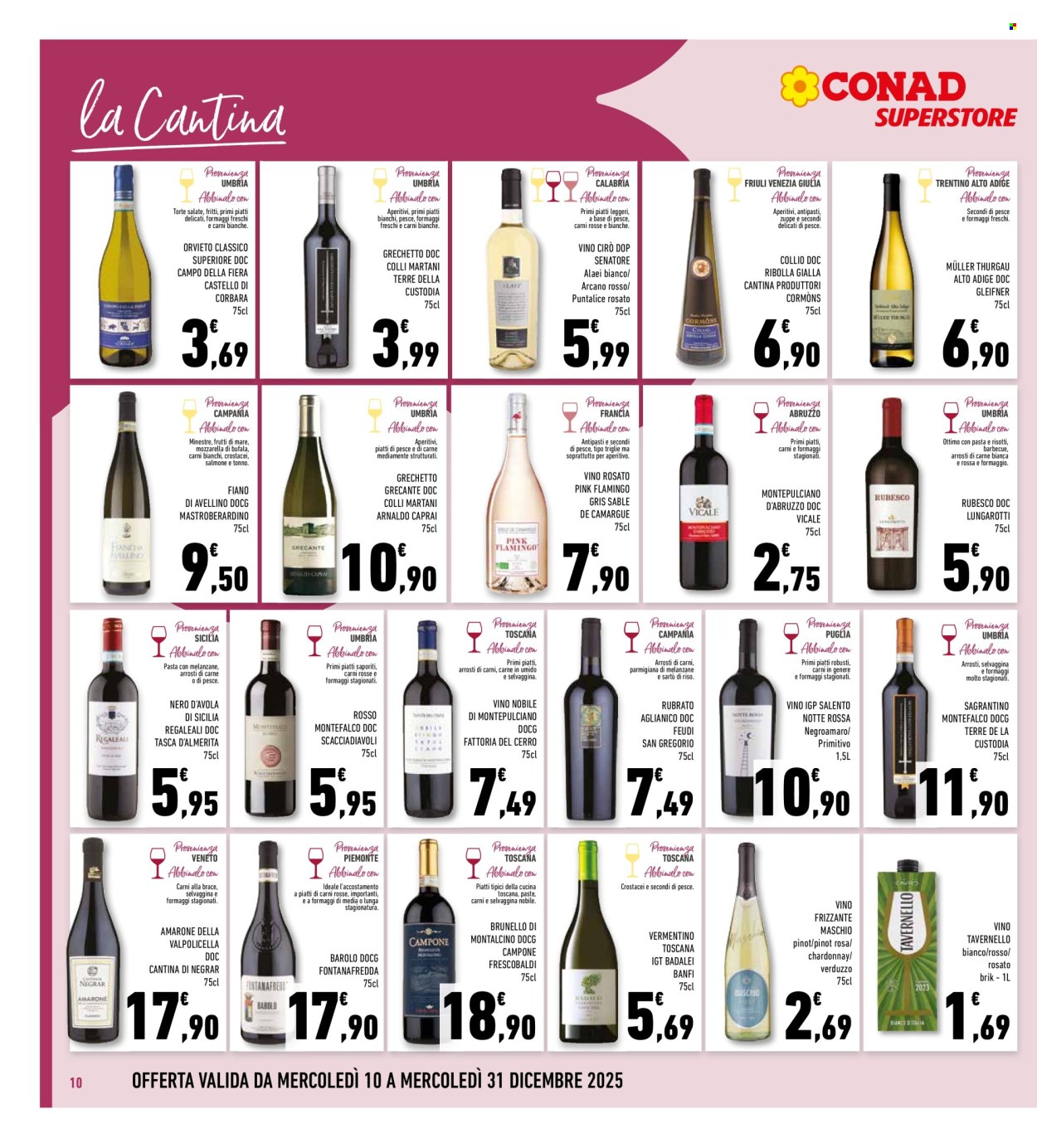 Volantino Conad Superstore - 10/12/2025 - 31/12/2025. Pagina 10