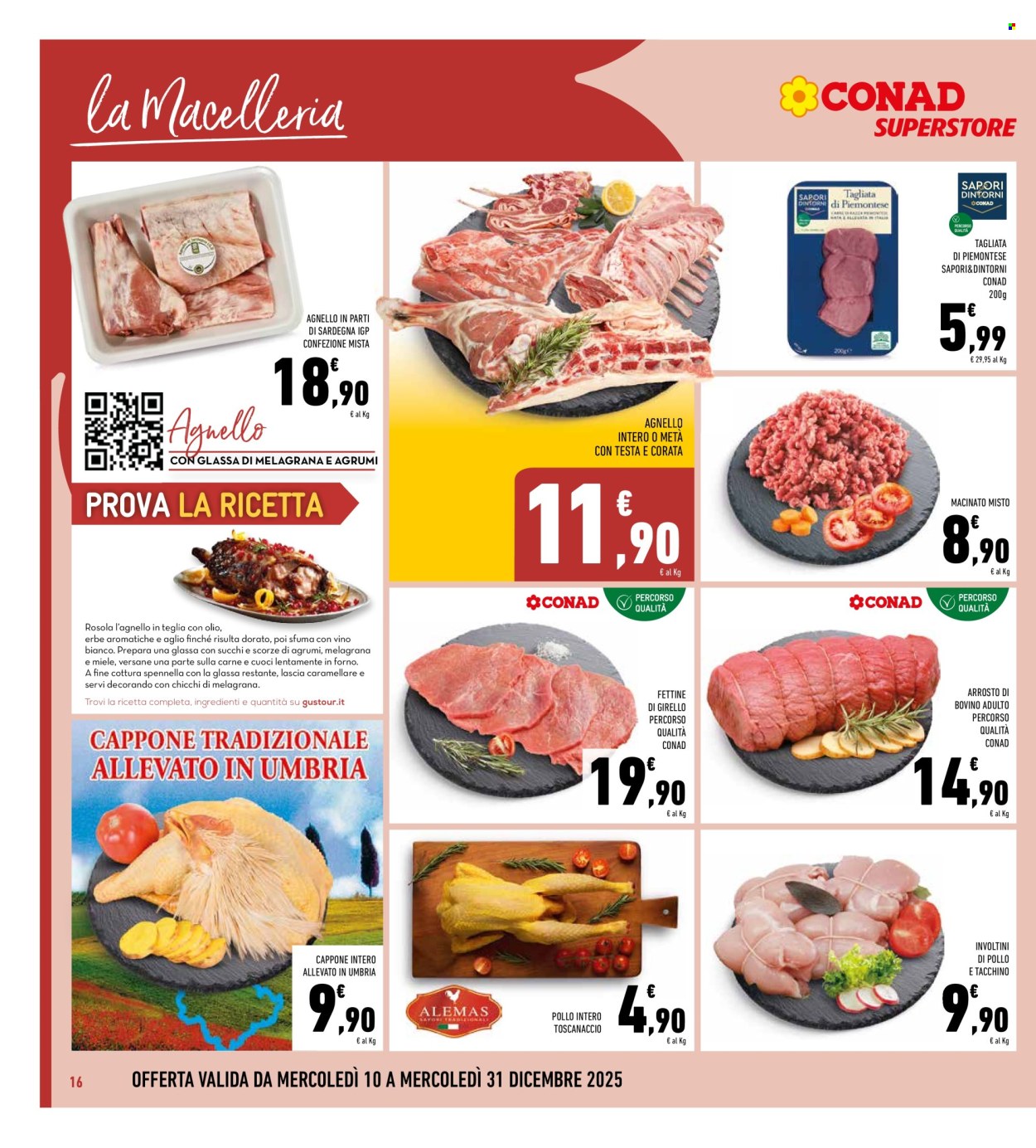 Volantino Conad Superstore - 10/12/2025 - 31/12/2025. Pagina 16