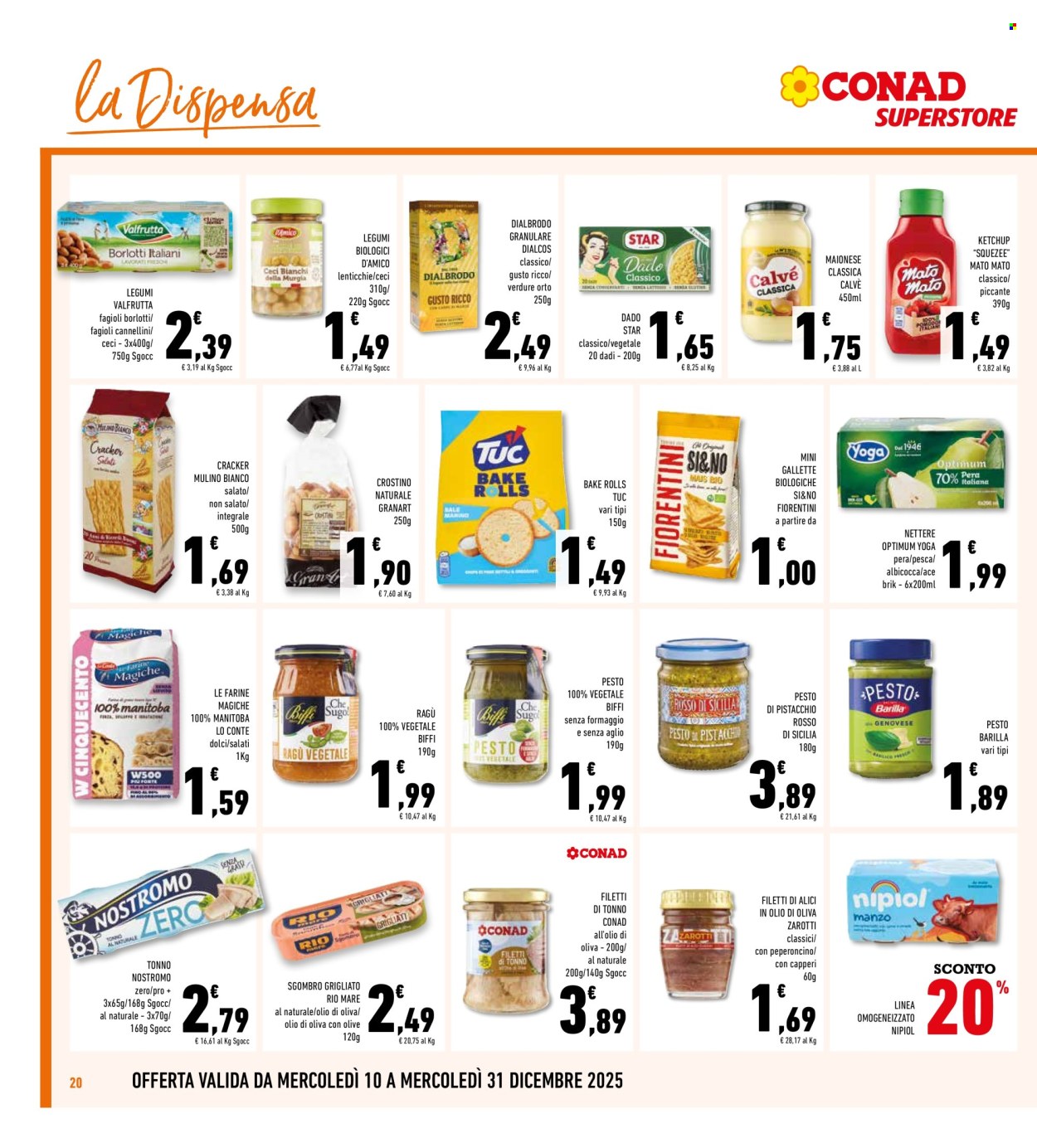 Volantino Conad Superstore - 10/12/2025 - 31/12/2025. Pagina 20