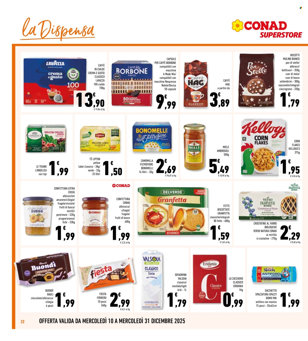 Volantino Conad Superstore - 10/12/2025 - 31/12/2025. Pagina 22