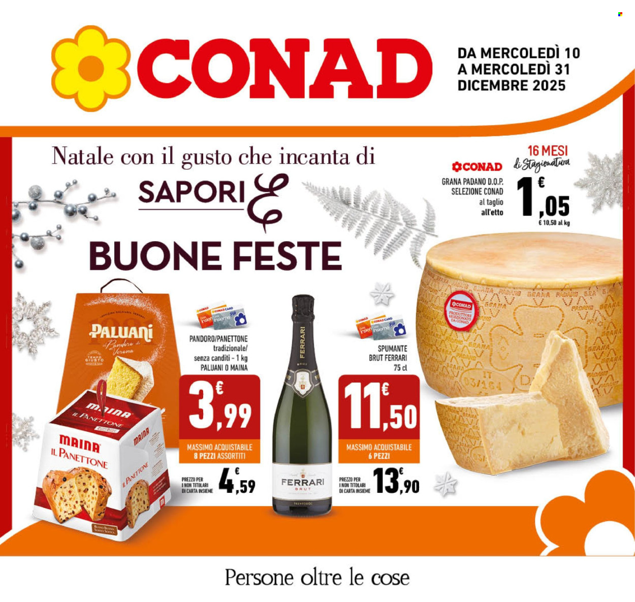 Volantino Conad - 10/12/2025 - 31/12/2025. Pagina 1