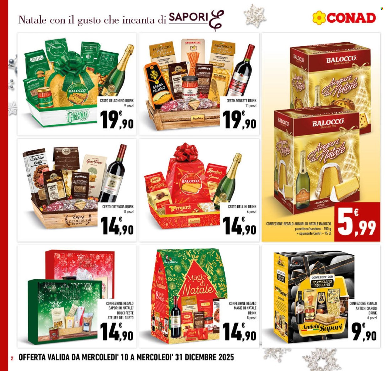 Volantino Conad - 10/12/2025 - 31/12/2025. Pagina 2