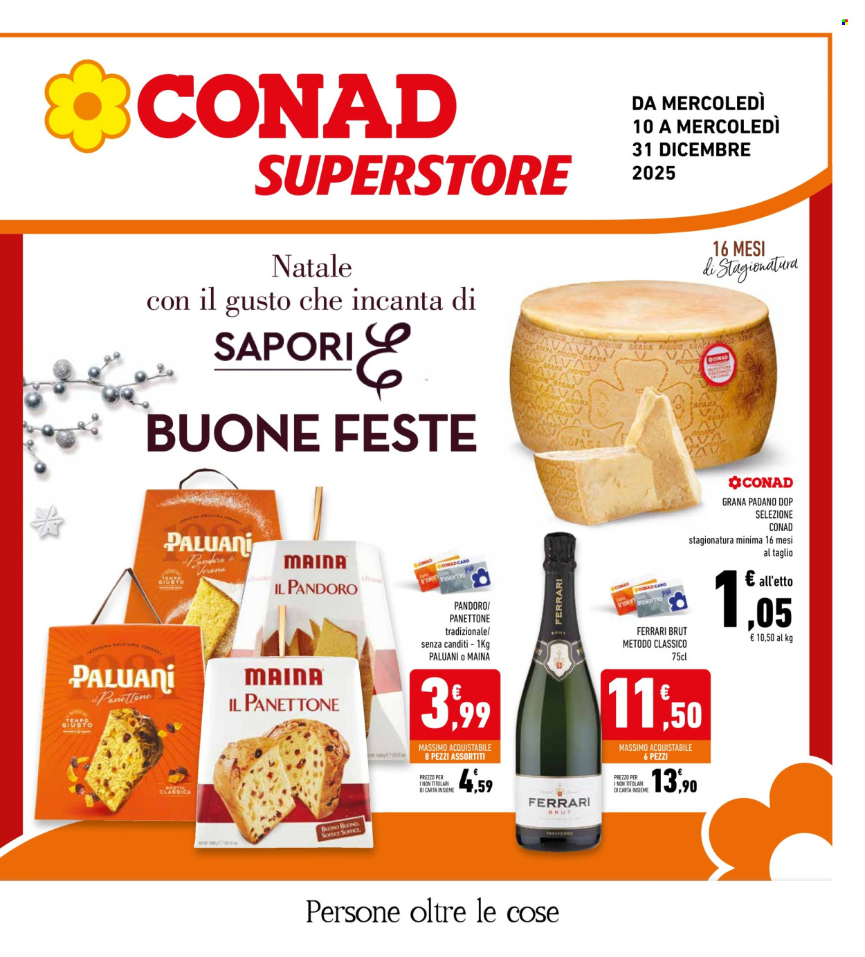 Volantino Conad Superstore - 10/12/2025 - 31/12/2025. Pagina 1