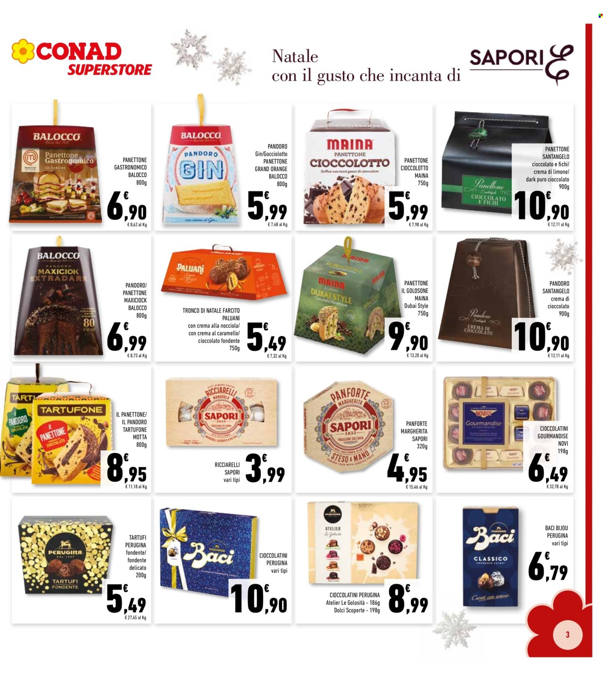 Volantino Conad Superstore - 10/12/2025 - 31/12/2025. Pagina 3