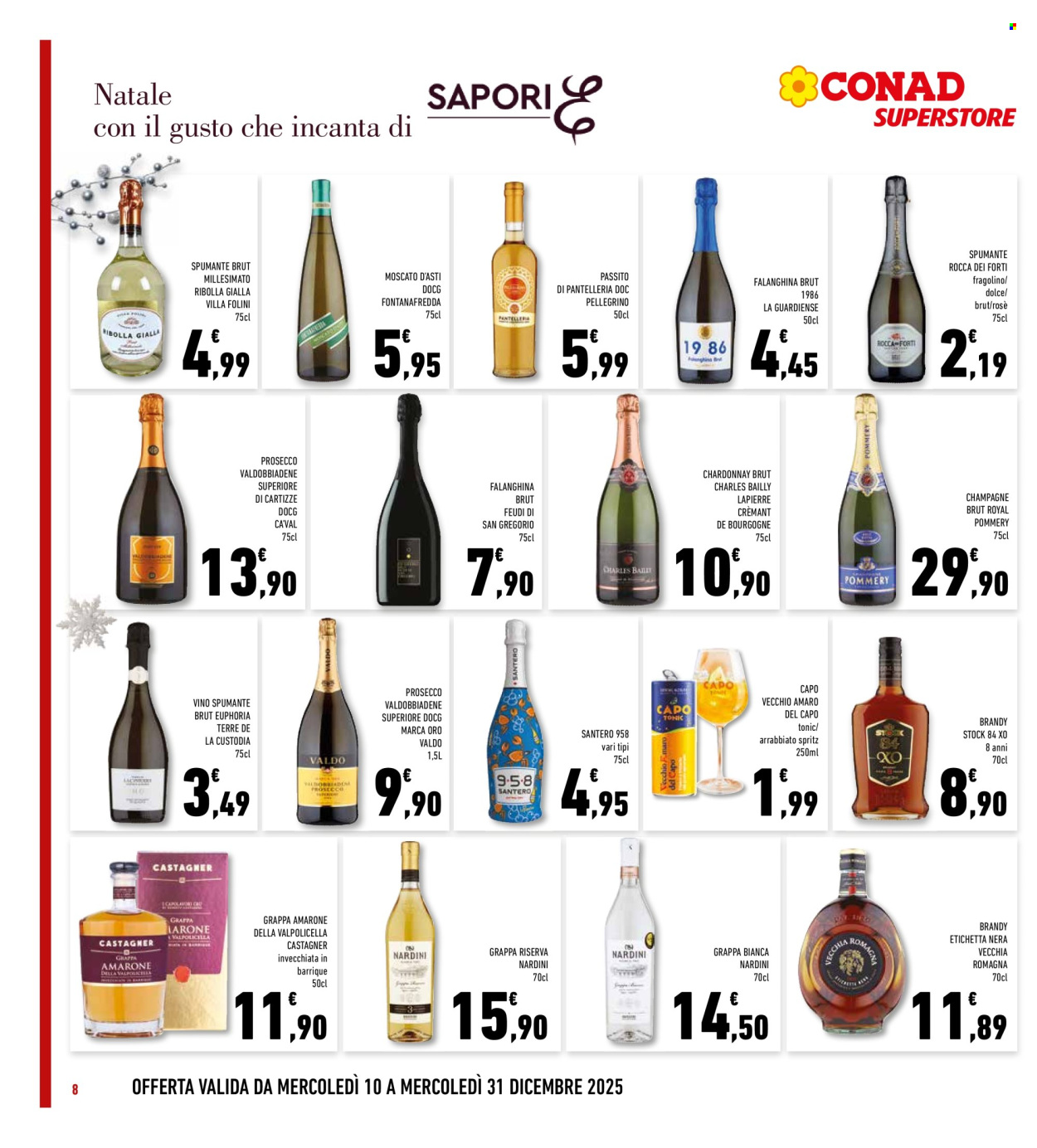 Volantino Conad Superstore - 10/12/2025 - 31/12/2025. Pagina 8