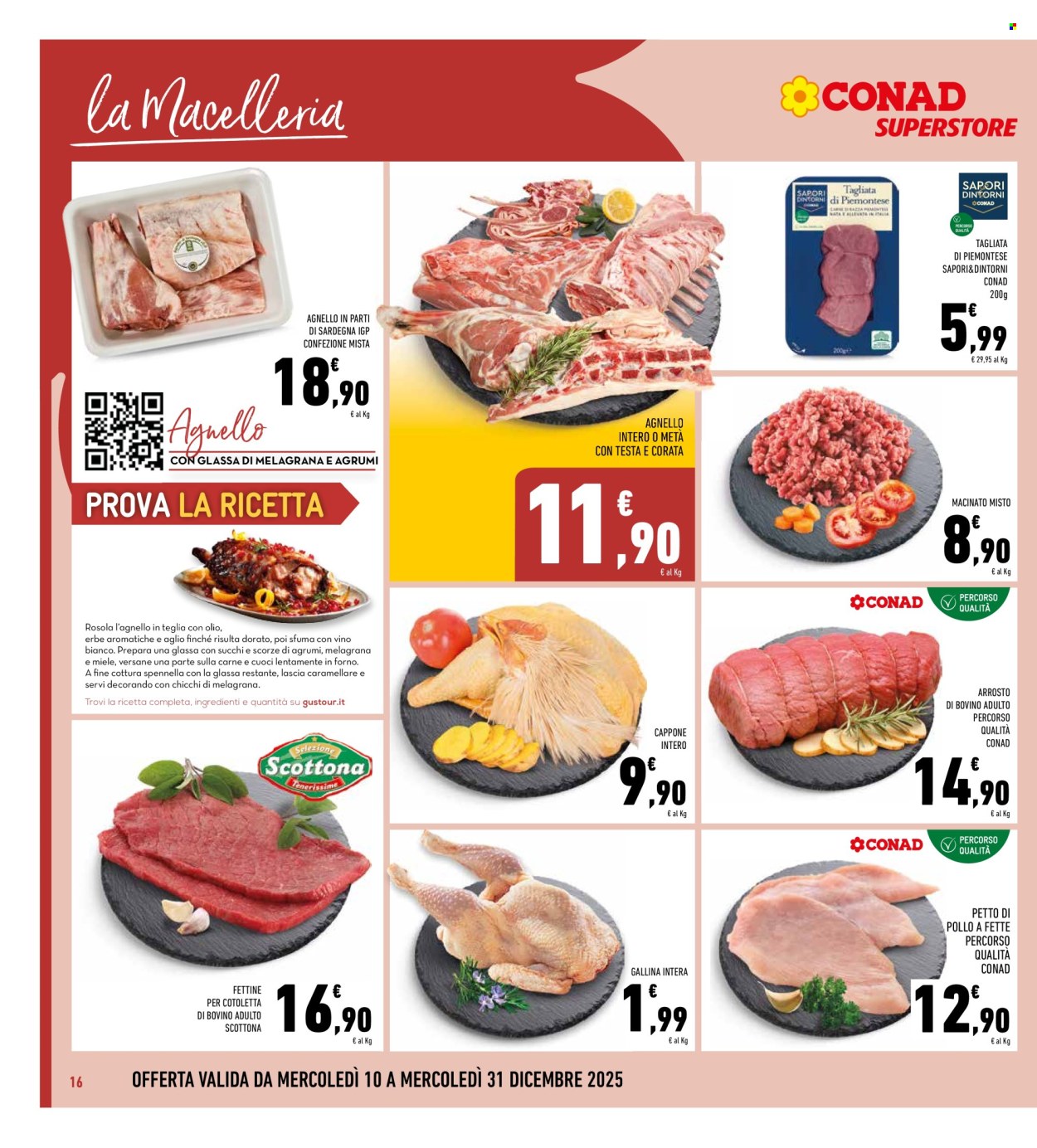 Volantino Conad Superstore - 10/12/2025 - 31/12/2025. Pagina 16