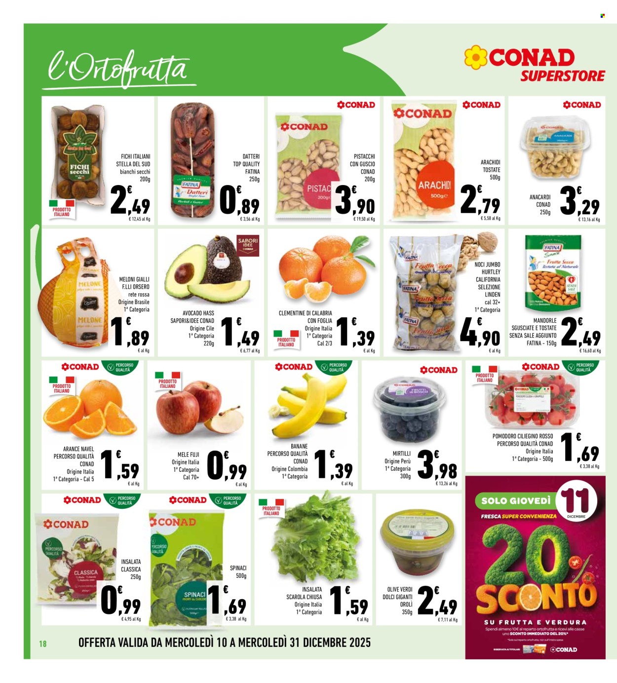Volantino Conad Superstore - 10/12/2025 - 31/12/2025. Pagina 18
