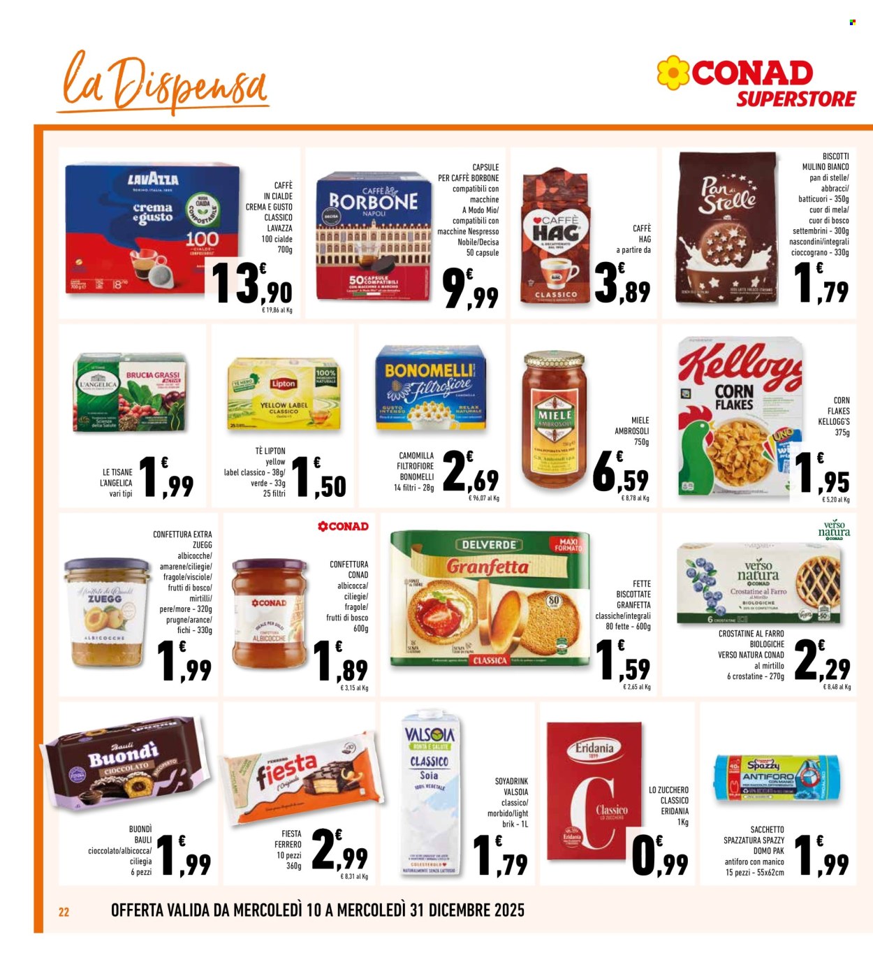Volantino Conad Superstore - 10/12/2025 - 31/12/2025. Pagina 22