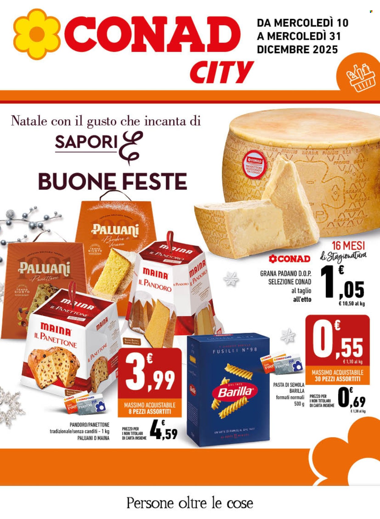 Volantino Conad City - 10/12/2025 - 31/12/2025. Pagina 1