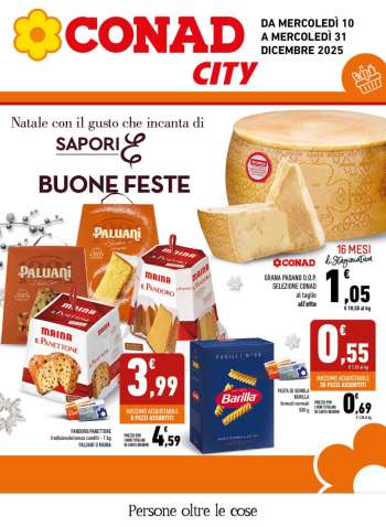 Volantino Conad City - 10/12/2025 - 31/12/2025.