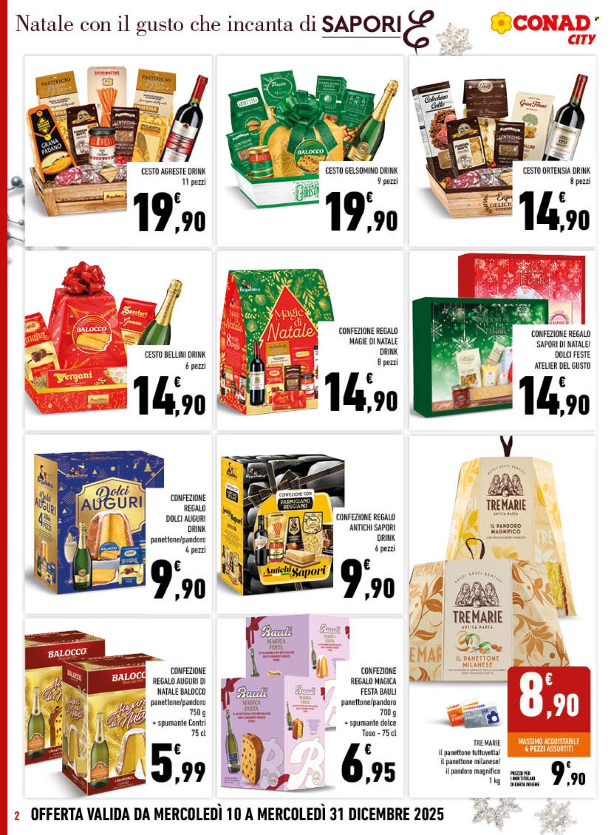 Volantino Conad City - 10/12/2025 - 31/12/2025. Pagina 2