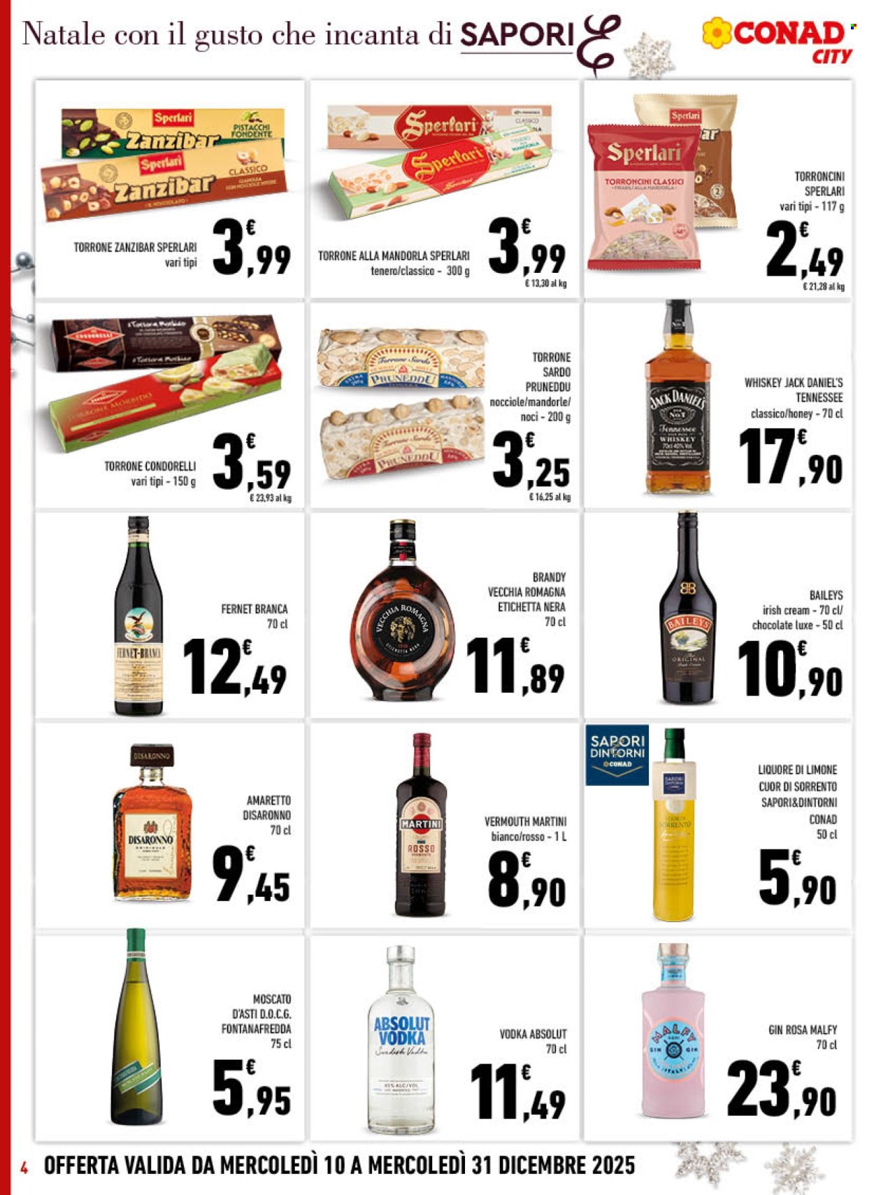 Volantino Conad City - 10/12/2025 - 31/12/2025. Pagina 4