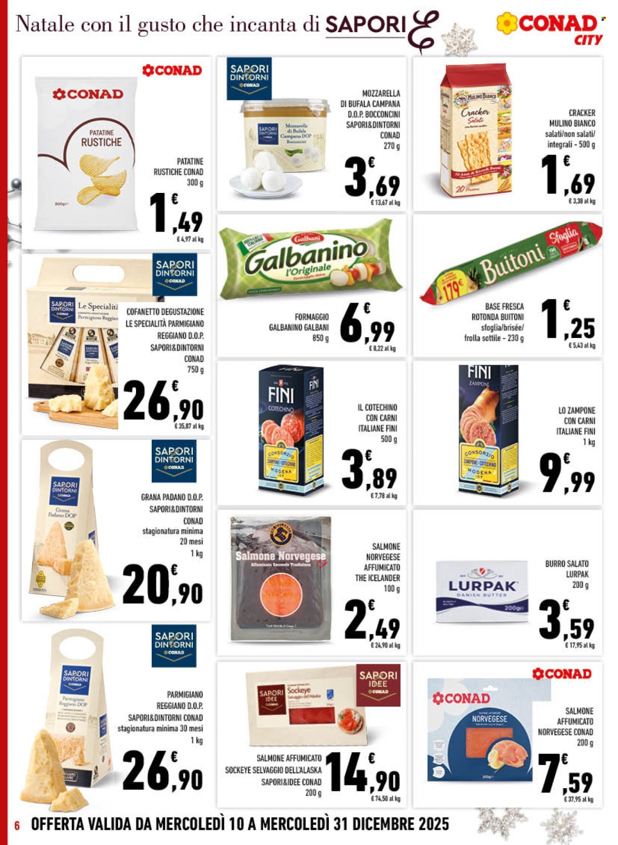 Volantino Conad City - 10/12/2025 - 31/12/2025. Pagina 6