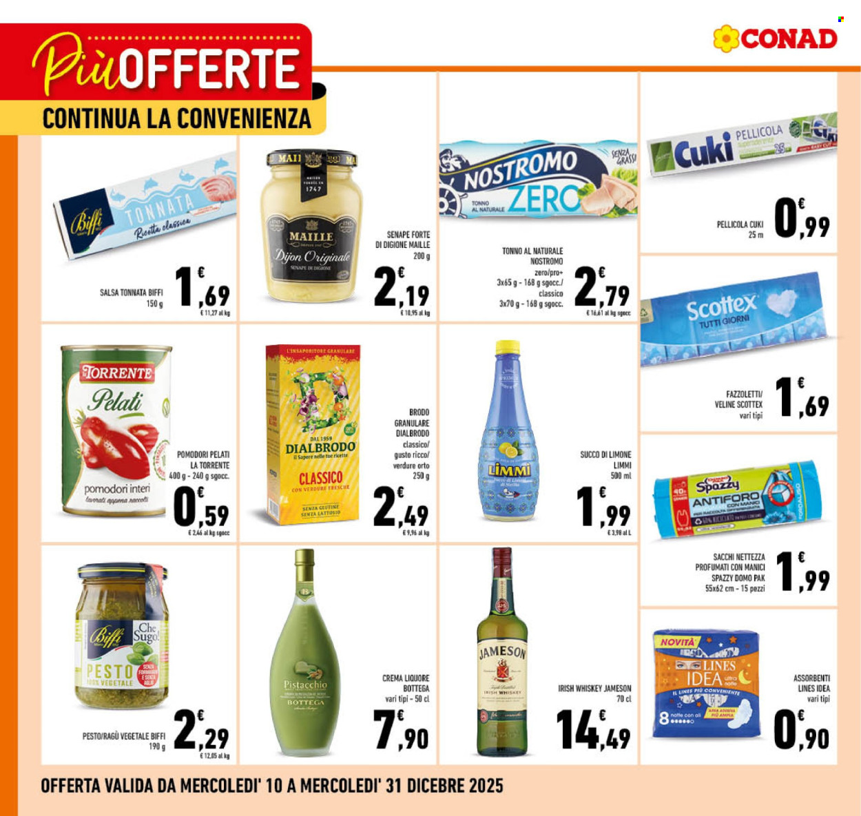 Volantino Conad - 10/12/2025 - 31/12/2025. Pagina 1