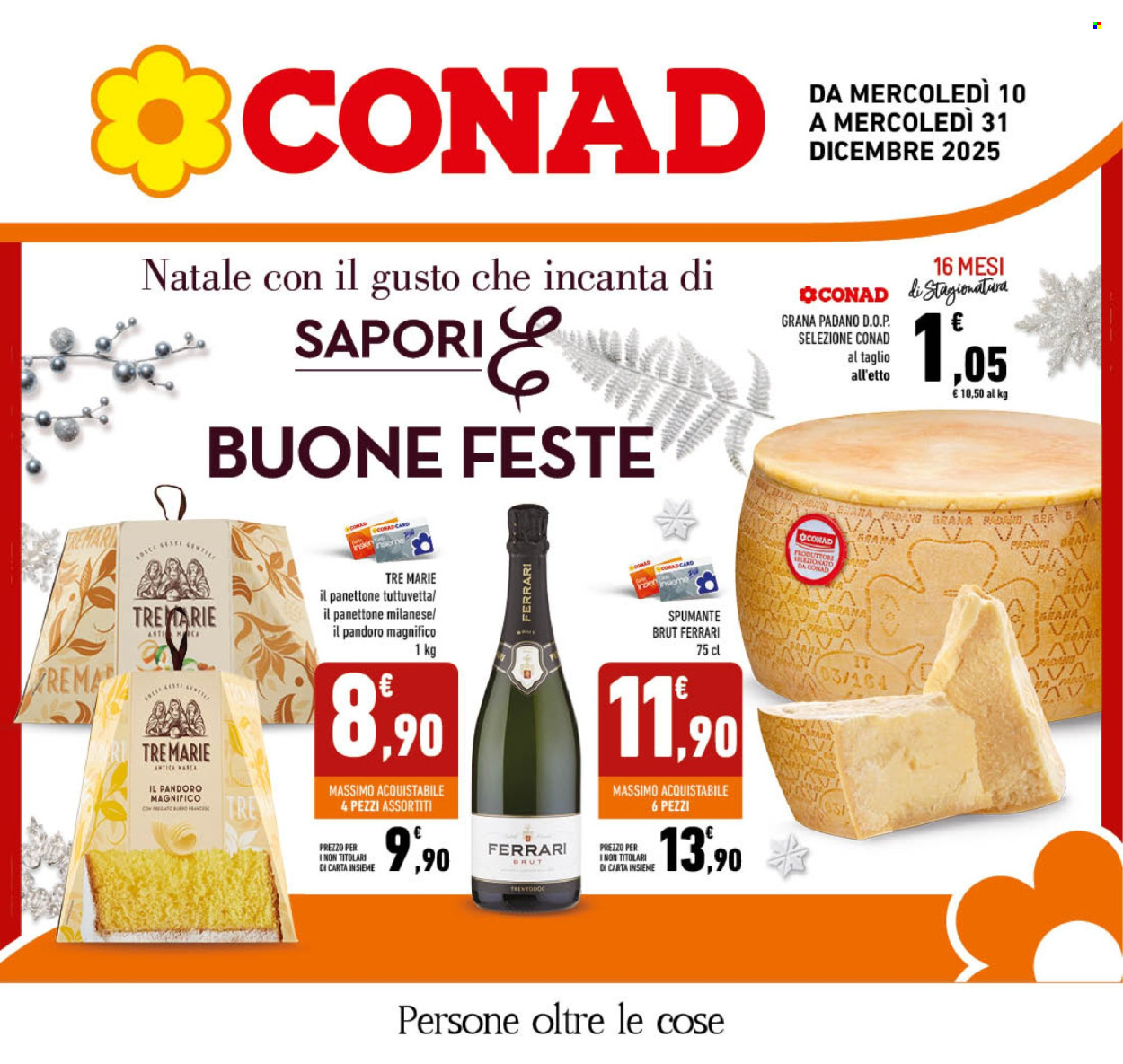 Volantino Conad - 10/12/2025 - 31/12/2025. Pagina 1