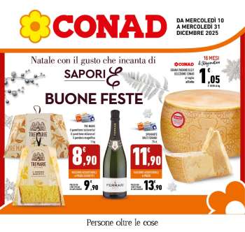 Volantino Conad - 10/12/2025 - 31/12/2025.