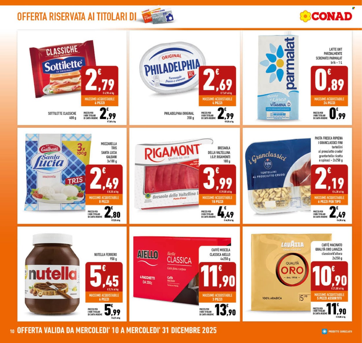 Volantino Conad - 10/12/2025 - 31/12/2025. Pagina 10