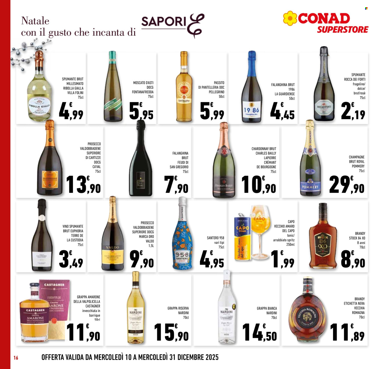 Volantino Conad Superstore - 10/12/2025 - 31/12/2025. Pagina 16