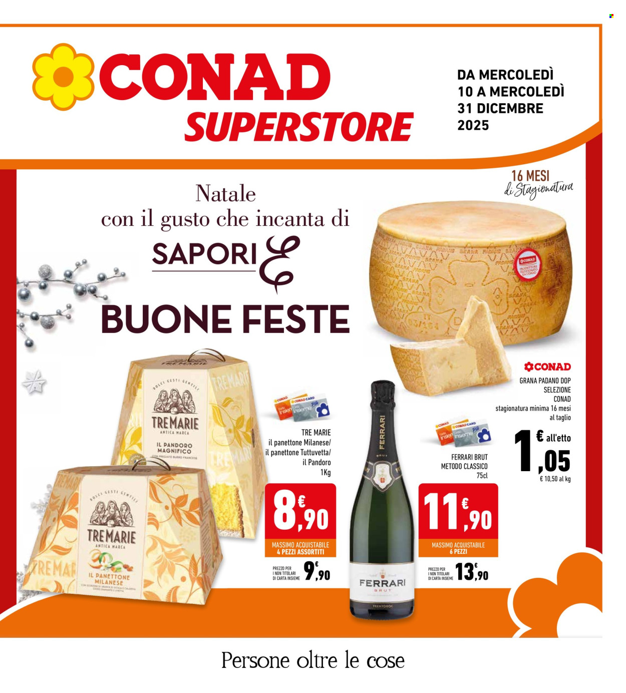 Volantino Conad Superstore - 10/12/2025 - 31/12/2025. Pagina 1