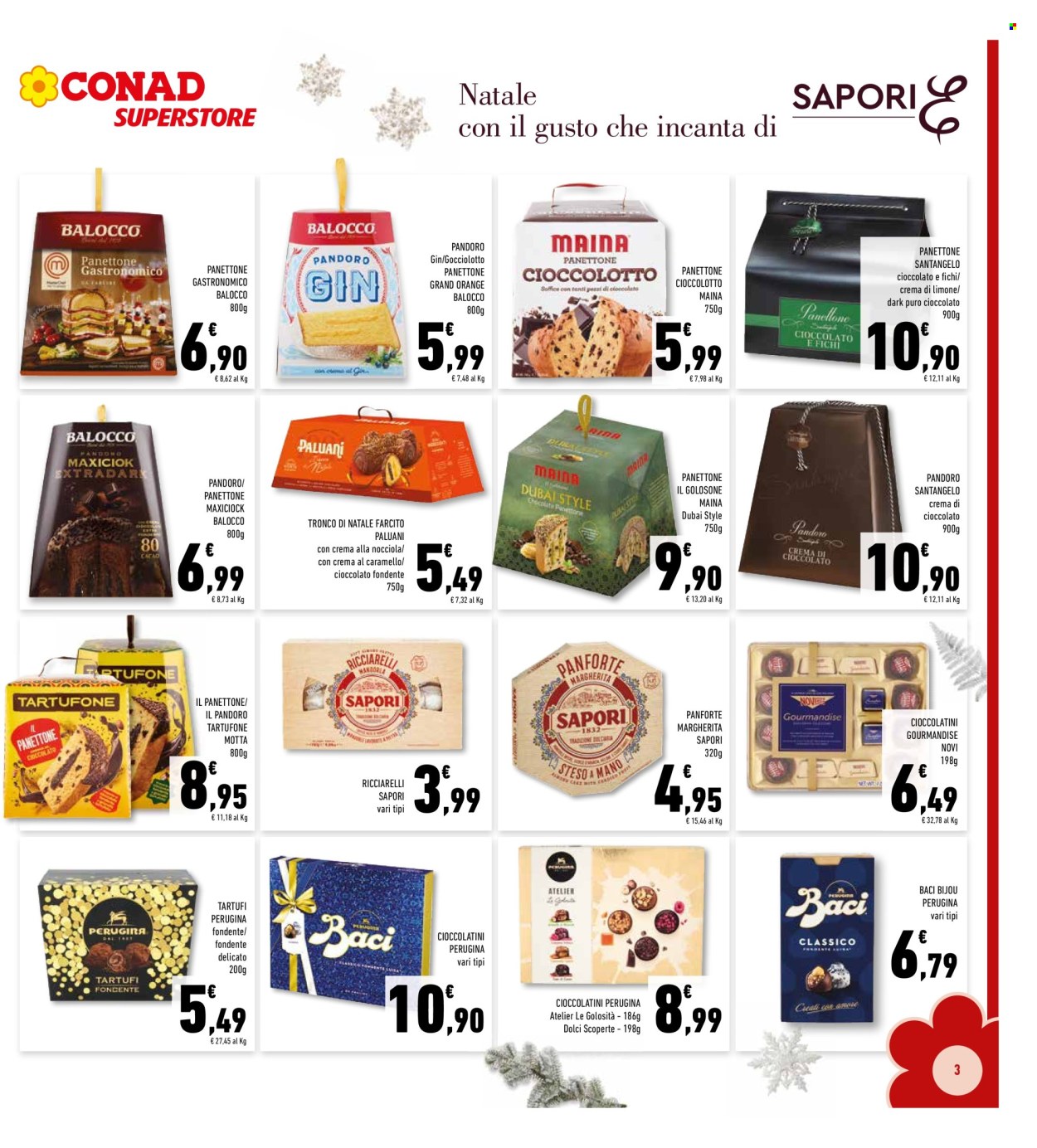 Volantino Conad Superstore - 10/12/2025 - 31/12/2025. Pagina 3