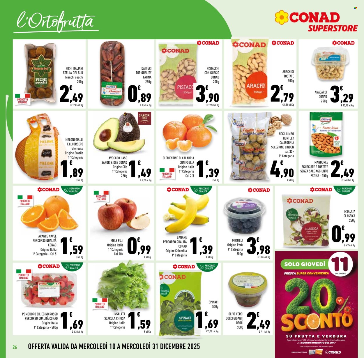 Volantino Conad Superstore - 10/12/2025 - 31/12/2025. Pagina 26