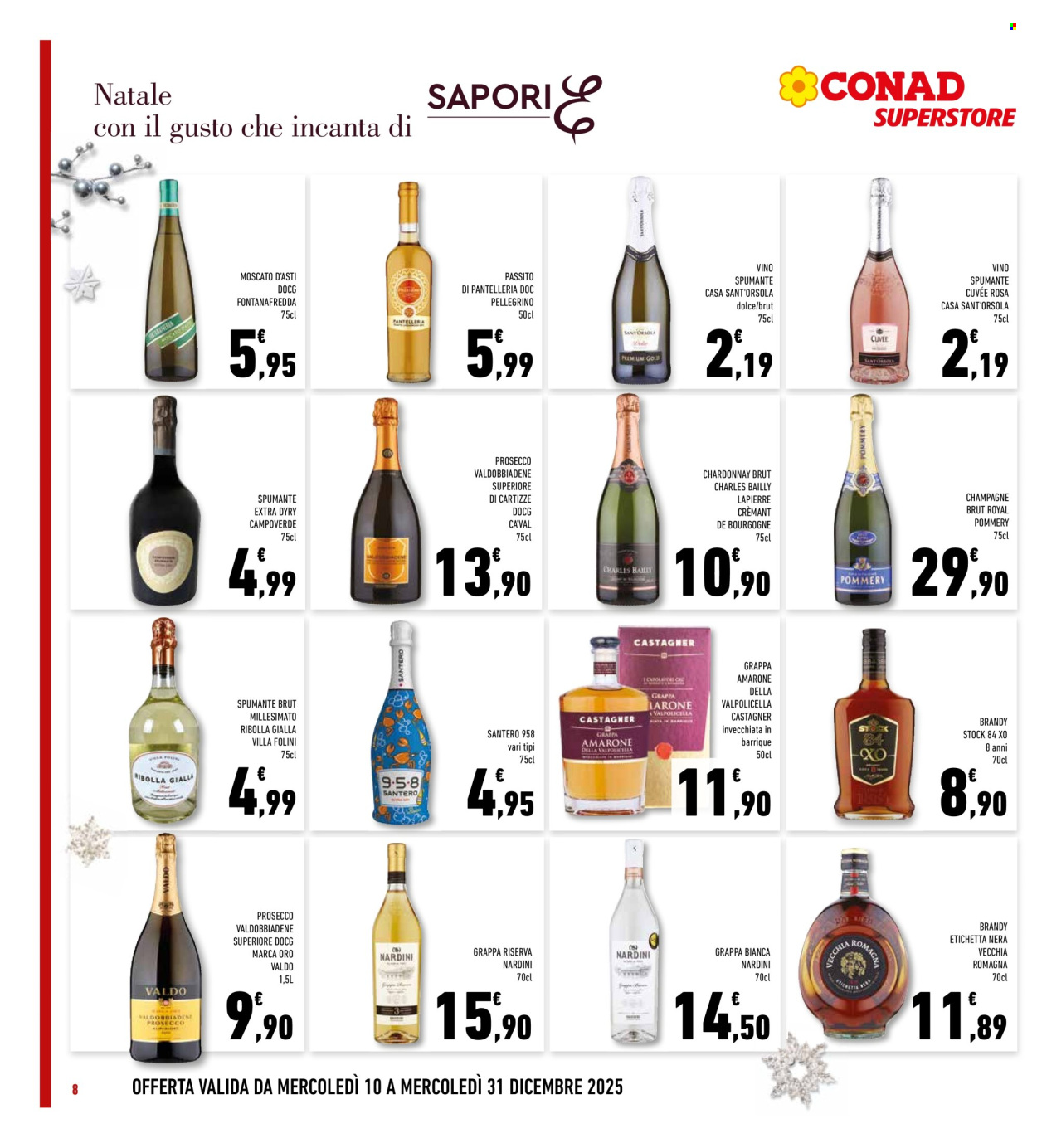 Volantino Conad Superstore - 10/12/2025 - 31/12/2025. Pagina 8