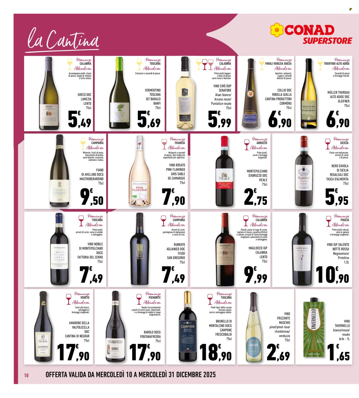 Volantino Conad Superstore - 10/12/2025 - 31/12/2025. Pagina 10
