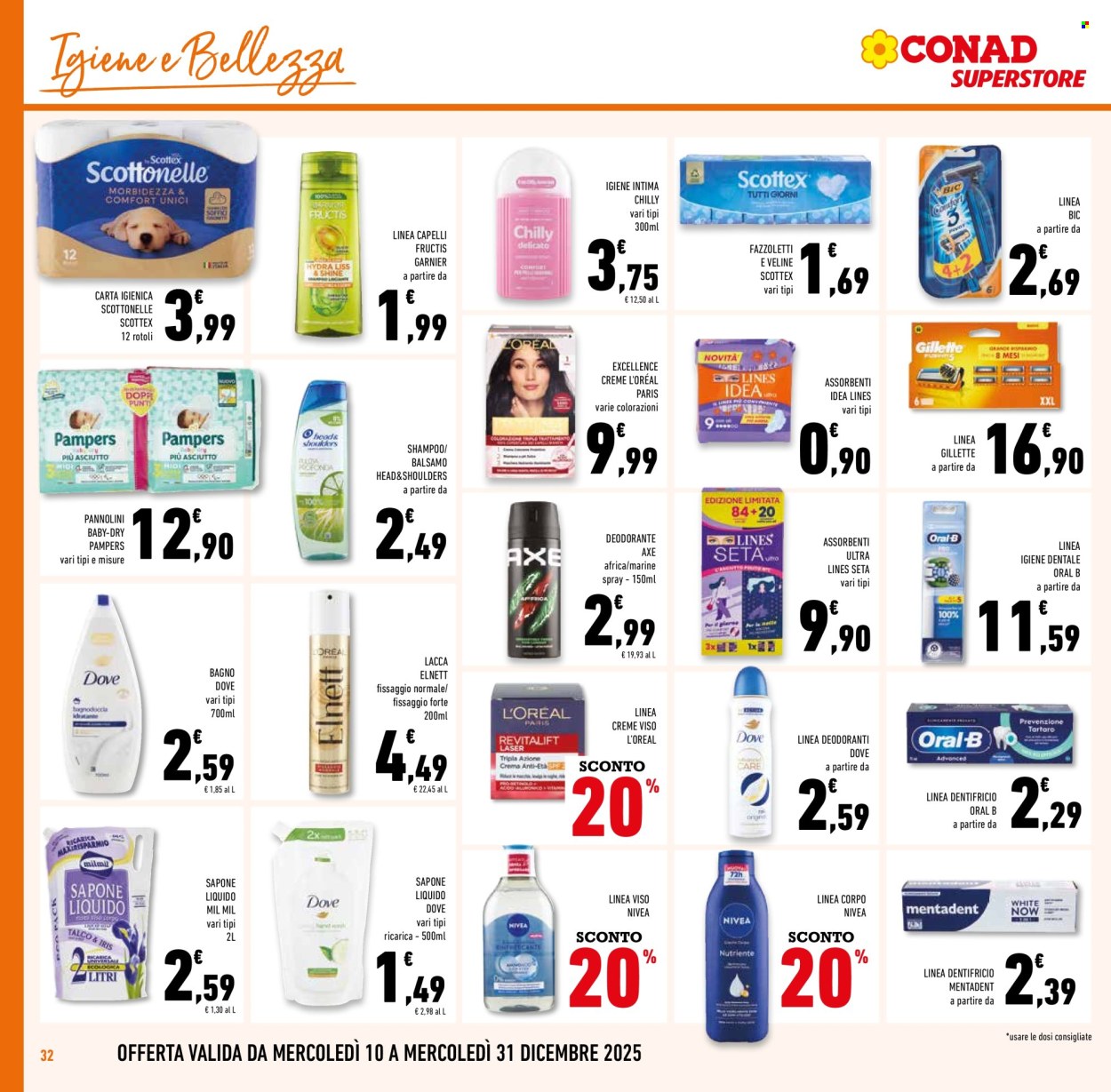 Volantino Conad Superstore - 10/12/2025 - 31/12/2025. Pagina 32