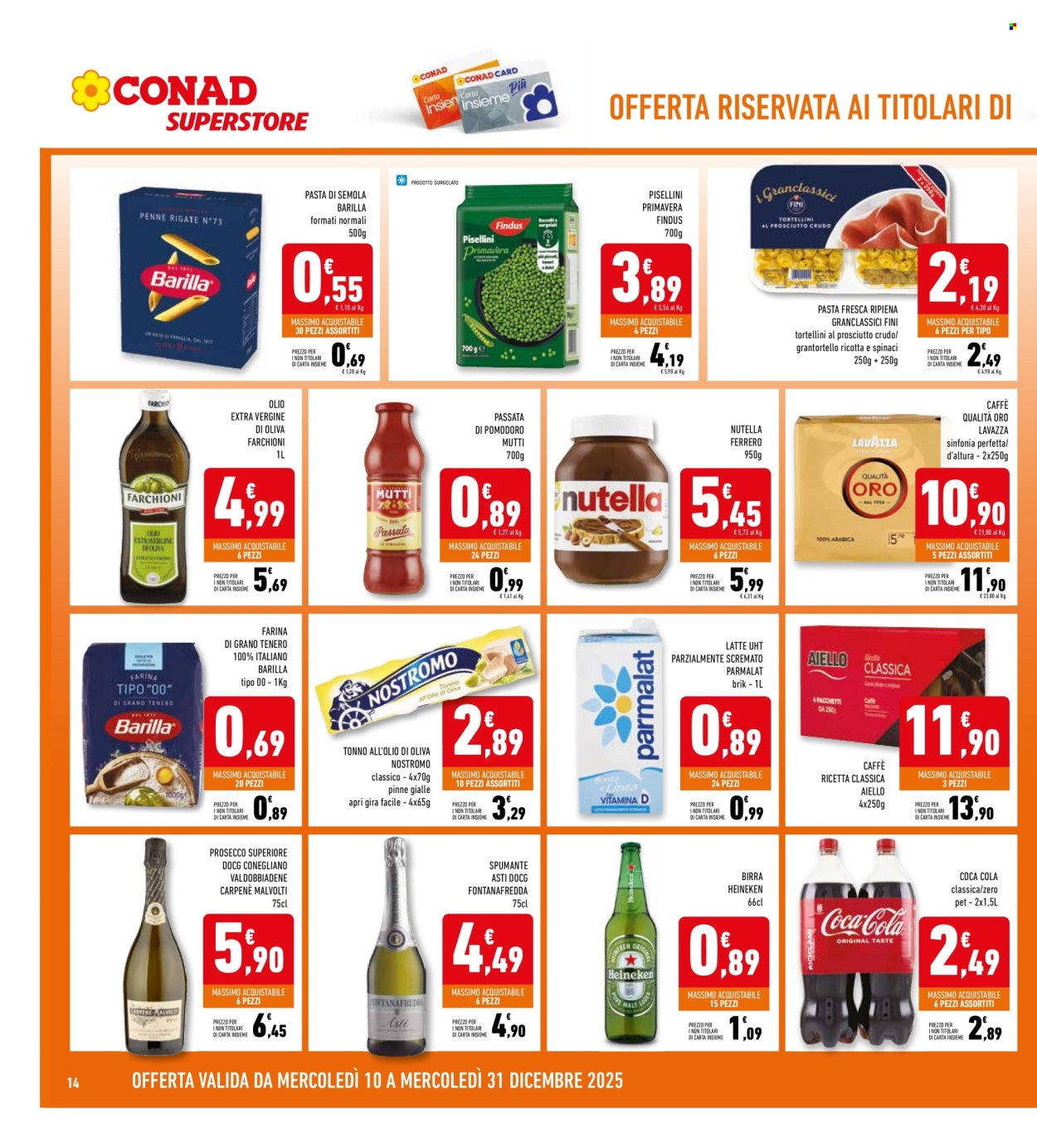Volantino Conad Superstore - 10/12/2025 - 31/12/2025. Pagina 14