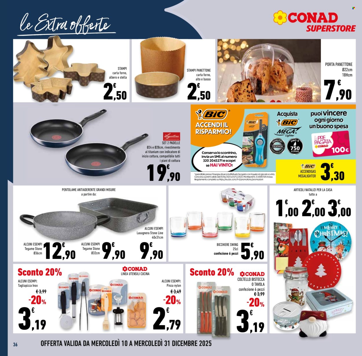 Volantino Conad Superstore - 10/12/2025 - 31/12/2025. Pagina 36
