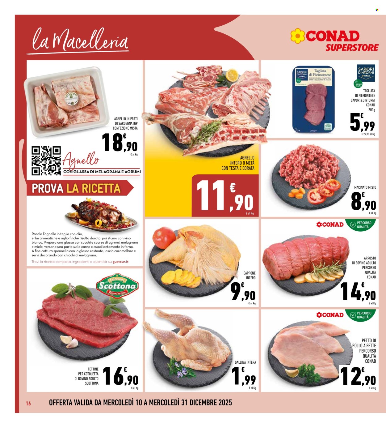 Volantino Conad Superstore - 10/12/2025 - 31/12/2025. Pagina 16