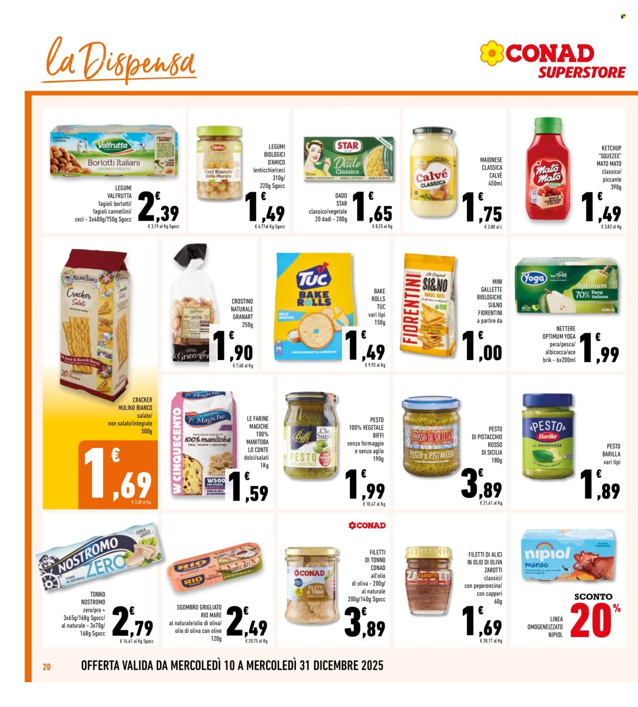 Volantino Conad Superstore - 10/12/2025 - 31/12/2025. Pagina 20