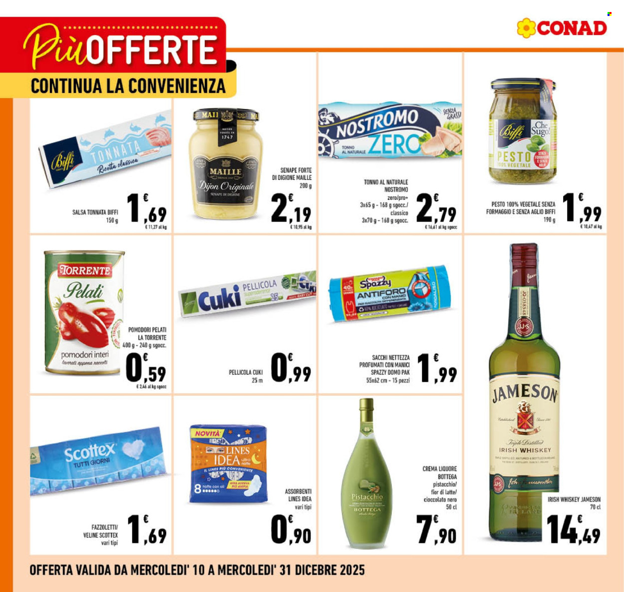 Volantino Conad - 10/12/2025 - 31/12/2025. Pagina 1
