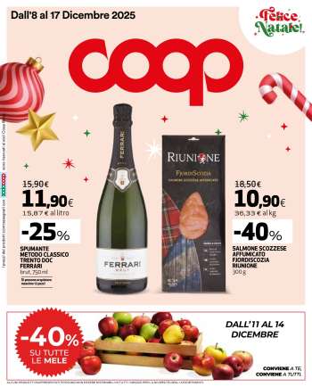 Volantino Coop - 8/12/2025 - 17/12/2025.