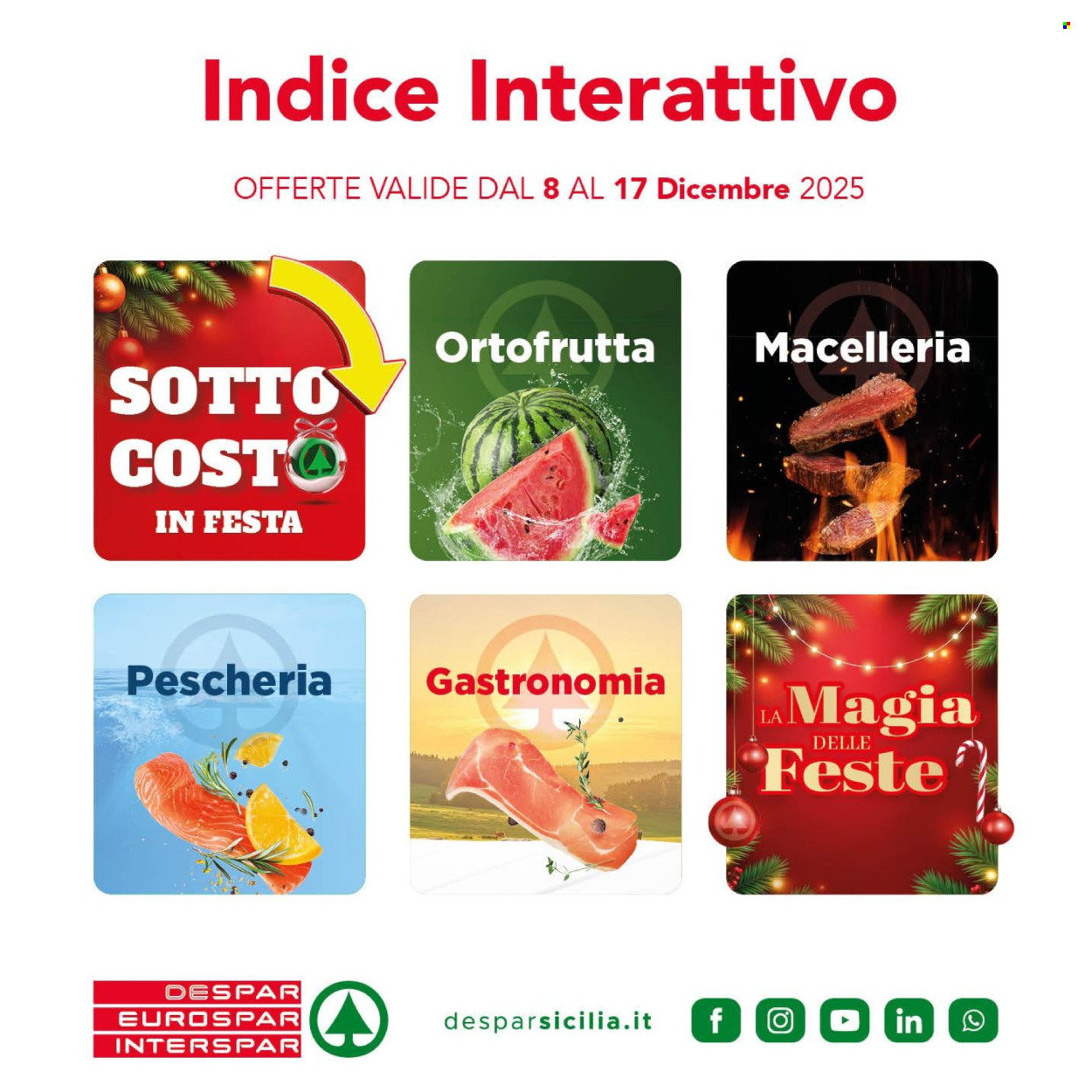 Volantino Eurospar - 8/12/2025 - 17/12/2025. Pagina 2