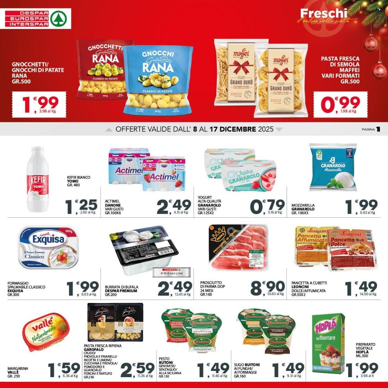Volantino Eurospar - 8/12/2025 - 17/12/2025. Pagina 11