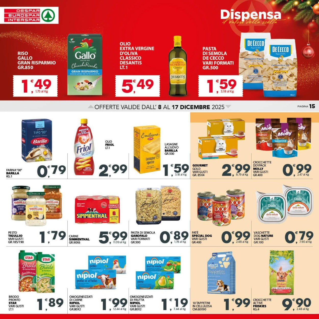 Volantino Eurospar - 8/12/2025 - 17/12/2025. Pagina 15