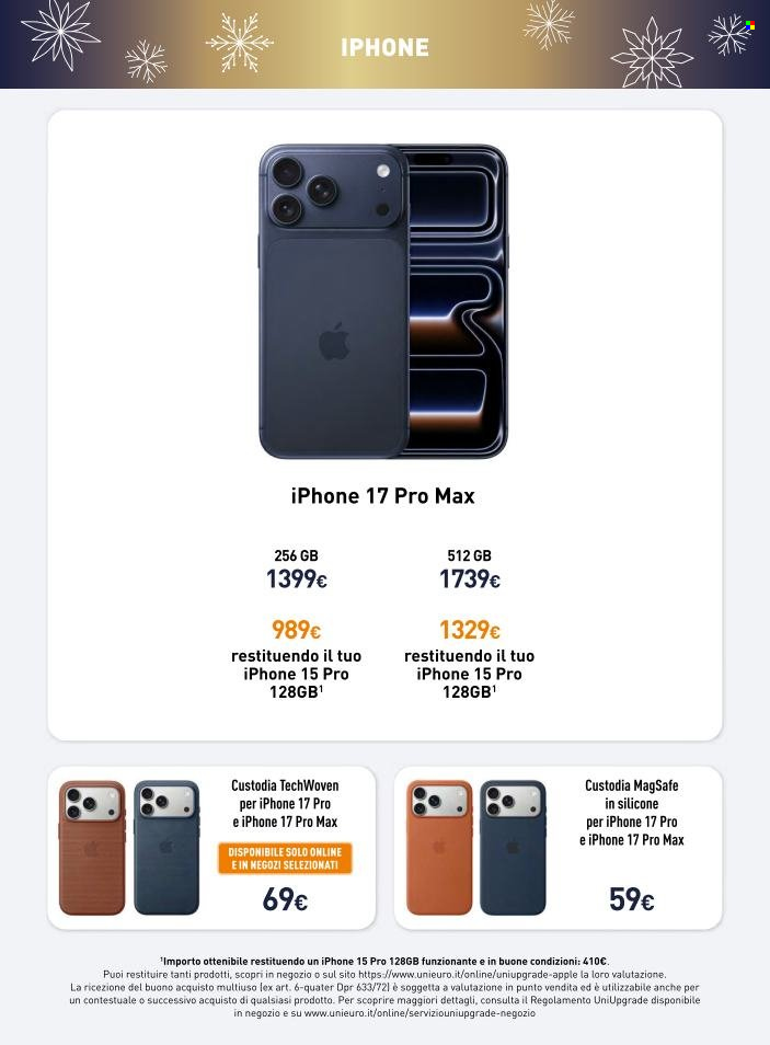Volantino Unieuro - 8/12/2025 - 14/12/2025. Pagina 2