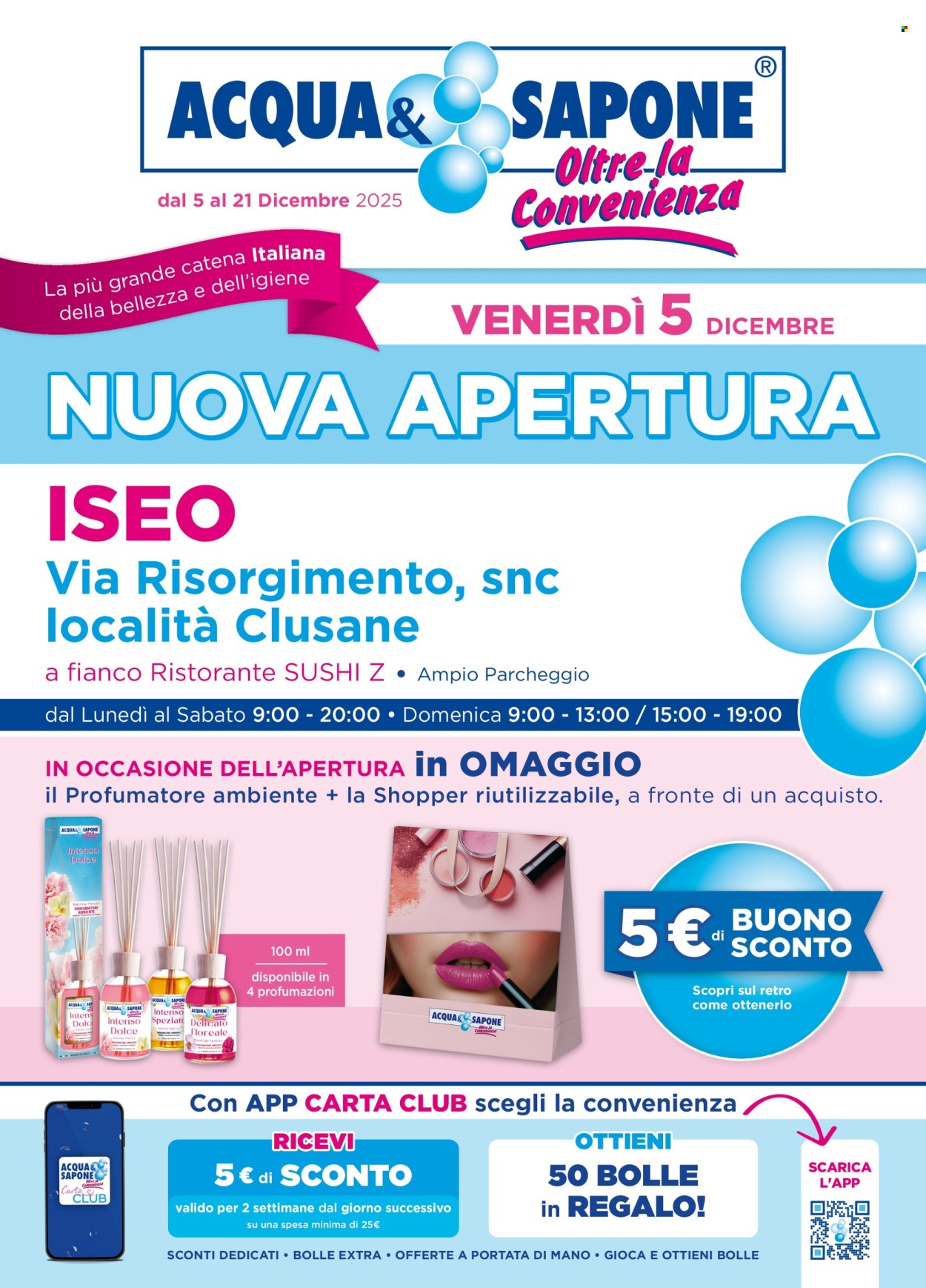 Volantino Acqua & Sapone - 5/12/2025 - 21/12/2025. Pagina 1