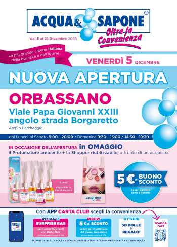 Volantino Acqua & Sapone - 5/12/2025 - 21/12/2025.