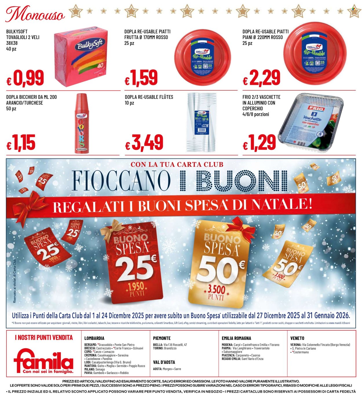 Volantino Famila - 11/12/2025 - 28/12/2025. Pagina 28