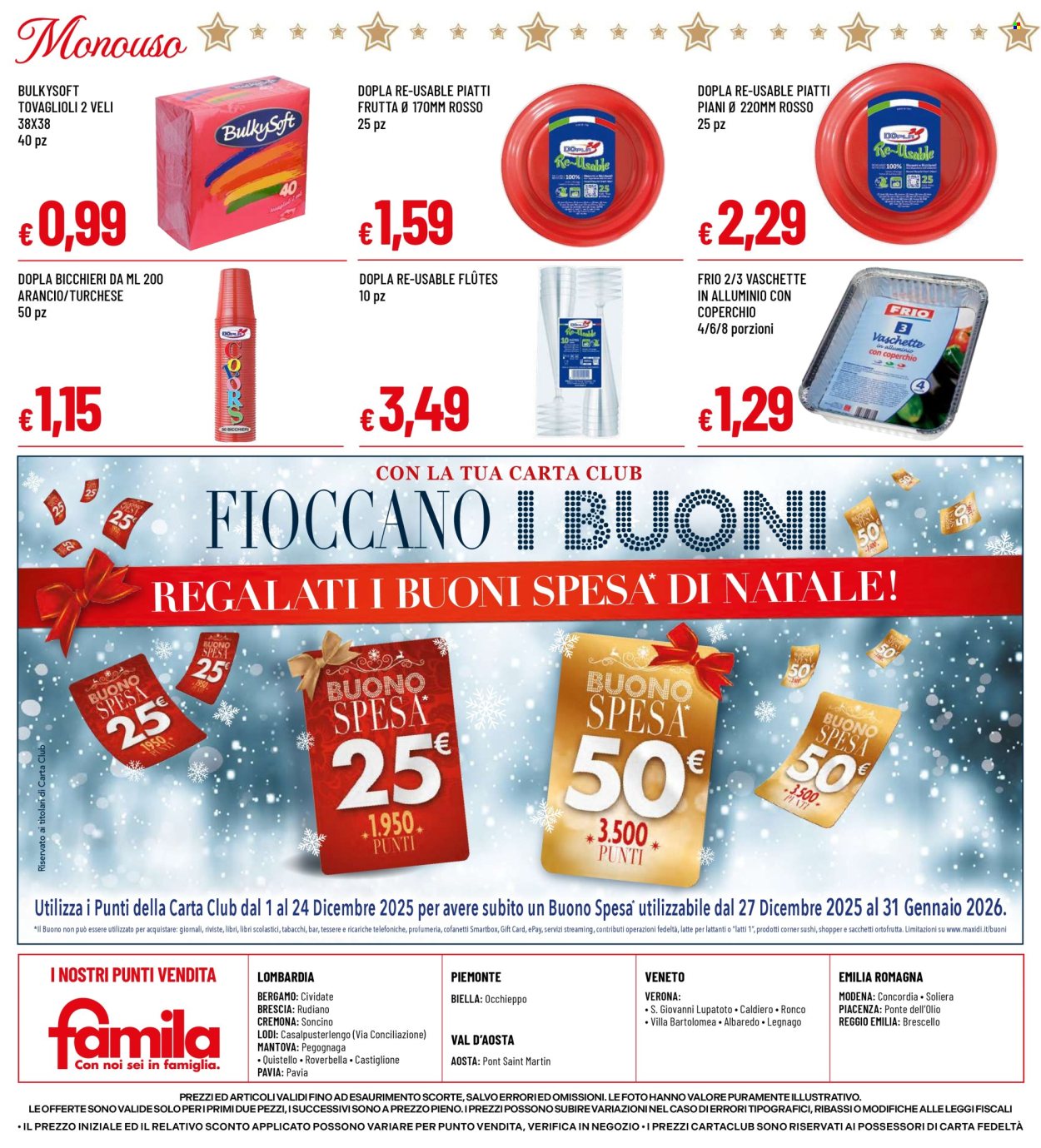 Volantino Famila - 11/12/2025 - 28/12/2025. Pagina 28