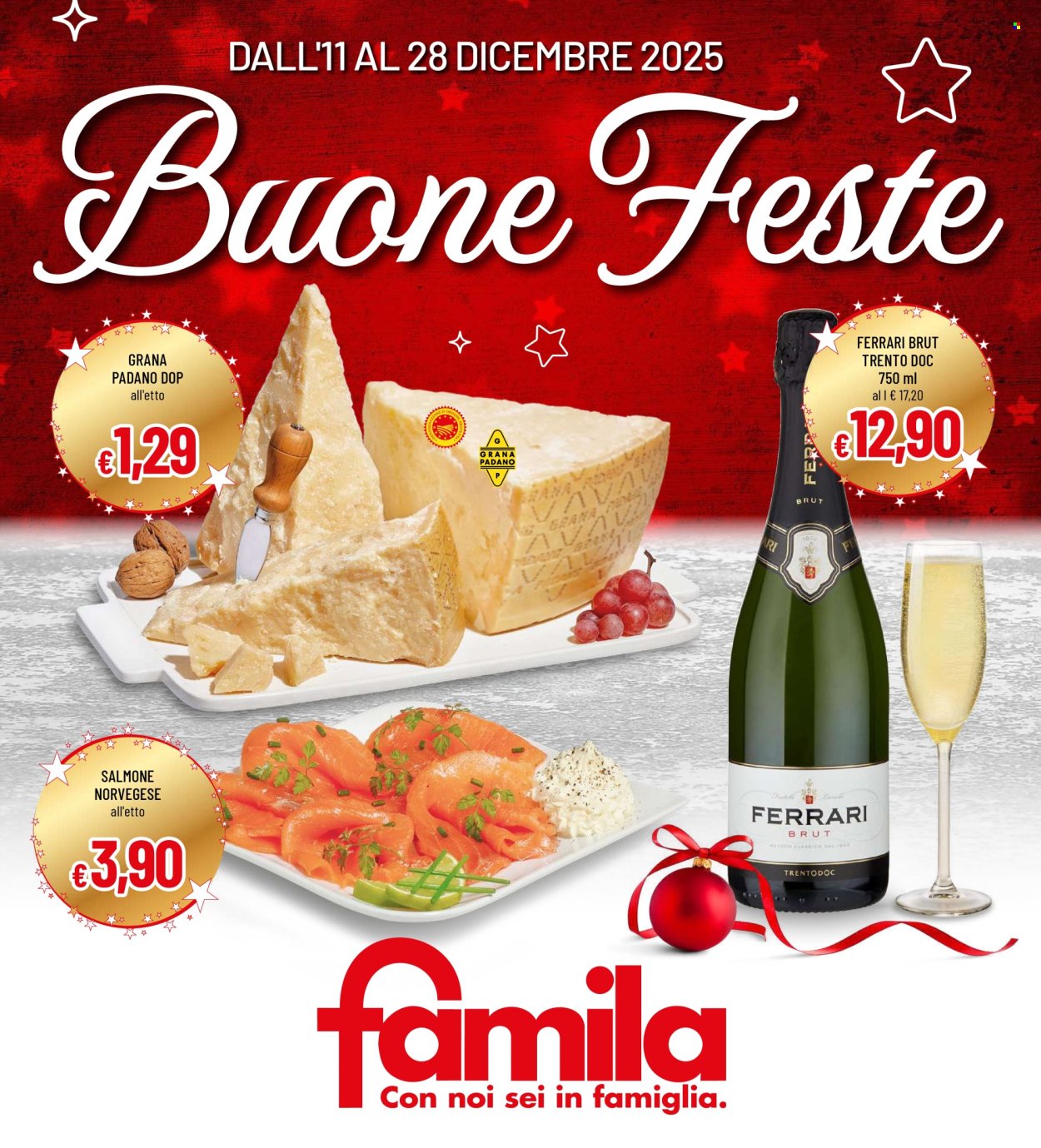 Volantino Famila - 11/12/2025 - 28/12/2025. Pagina 1